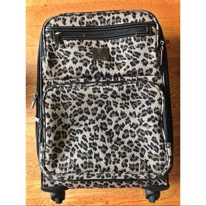 DVF Studio Leopard Print Suitcase
